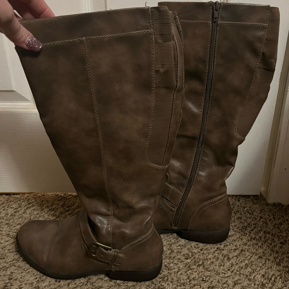 Kim Rogers boots for wide calf